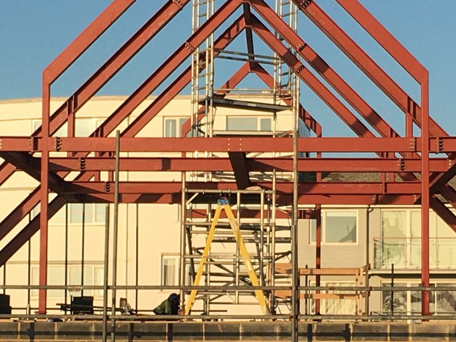 How steel-framed buildings reduce construction time