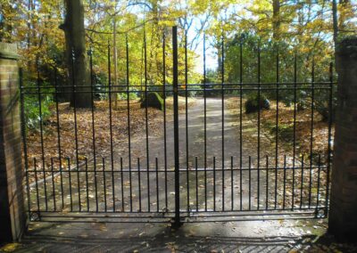 heavy duty steel gate